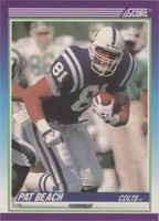 1990 Score Pat Beach #505