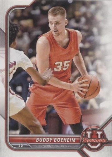 2021-22 Bowman University - Buddy Boeheim #100