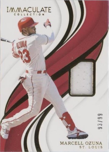 2019 Panini Immaculate Collection - Marcell Ozuna #125