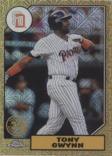 2022 Topps Series 1 Tony Gwynn Silver Pack Chrome 1987 Topps #T87C