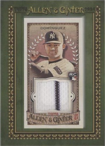 2024 Topps Allen & Ginter - Jasson Dominguez #MFR-JD