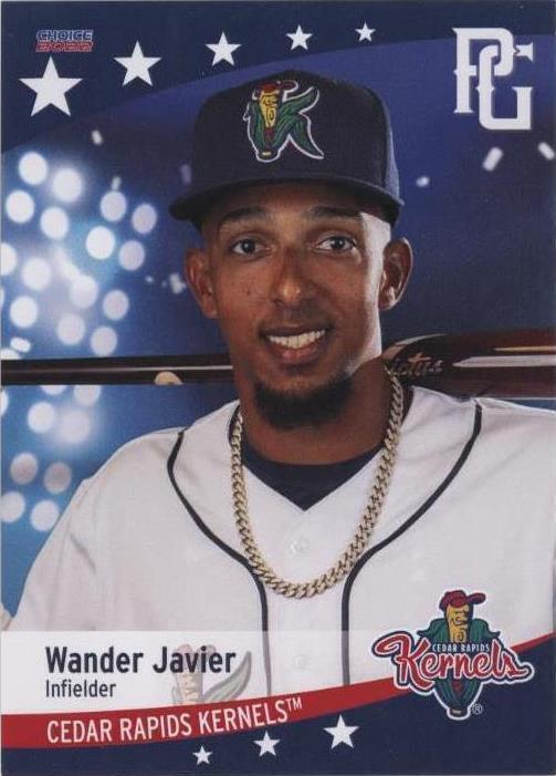 2022 Choice Cedar Rapids Kernels - Wander Javier #14