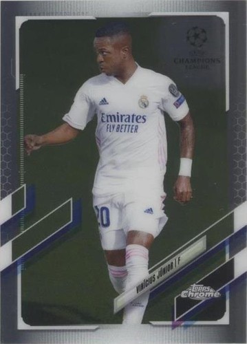 2020-21 Topps Chrome UCL Vinicius Junior #89