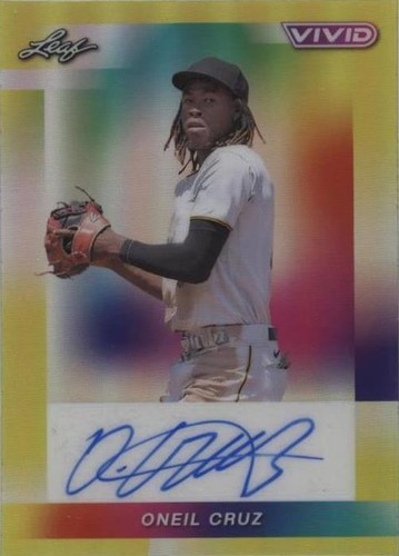 2023 Leaf Vivid - Oneil Cruz #BA-OC1