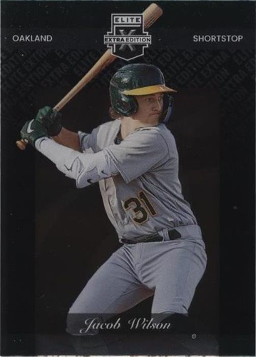 2023 Panini Elite Extra Edition - Jacob Wilson #170