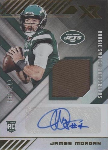2020 Panini XR James Morgan #RSA-JM