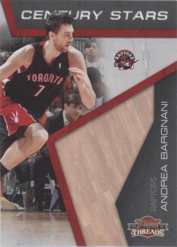 2010-11 Panini Threads - Andrea Bargnani #4