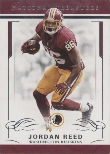 2016 Panini National Treasures Jordan Reed #100