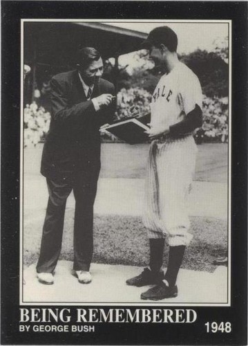 1992 Megacards The Babe Ruth Collection - Babe Ruth George H.W. Bush #149