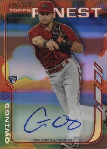 2014 Topps Finest - Chris Owings #RA-CO