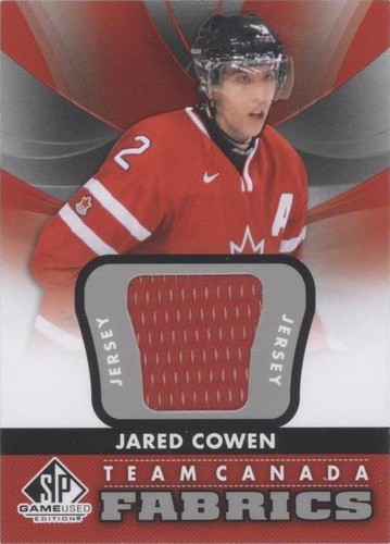 2012-13 SP Game Used Edition - Jared Cowen #TC-4