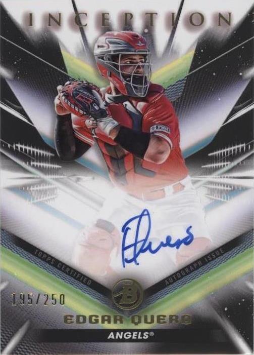 2023 Bowman Inception - Edgar Quero #BPA-EQ