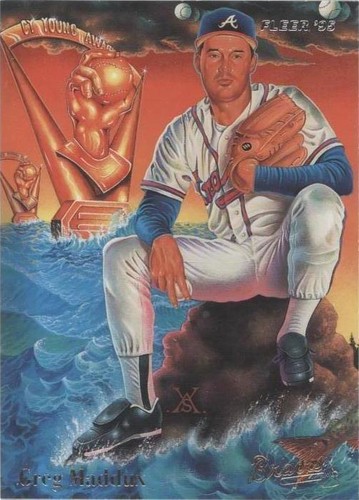 1995 Fleer - Greg Maddux #4