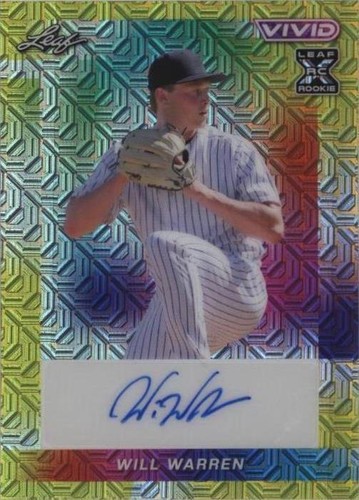 2023 Leaf Vivid - Will Warren #BA-WW1