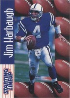 1997 Kenner Starting Lineup Jim Harbaugh #4