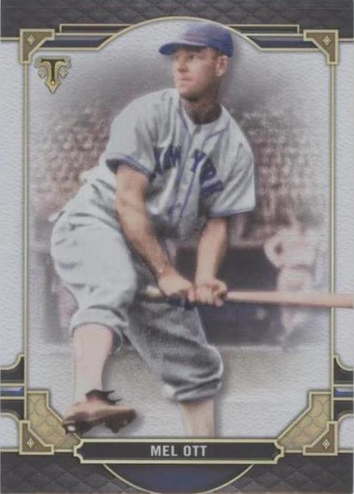2022 Topps Triple Threads - Mel Ott #55