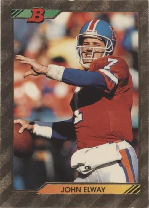 Bowman John Elway #193 1992