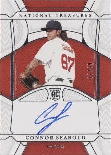 2022 Panini National Treasures - Connor Seabold #RS-CS