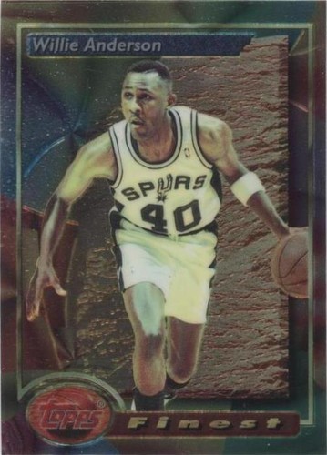 1993-94 Topps Finest - Willie Anderson #154