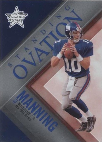 2007 Leaf Rookies & Stars Eli Manning #SO-19