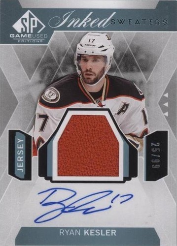 2015-16 SP Game-Used - Ryan Kesler #IS-RK