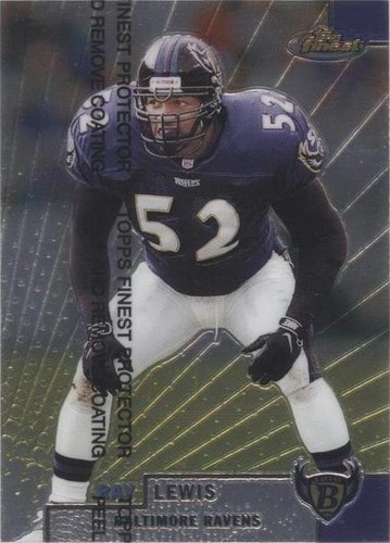 1999 Topps Finest Ray Lewis #106