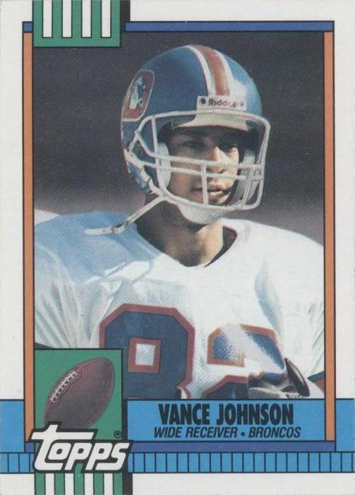 1990 Topps Vance Johnson #38