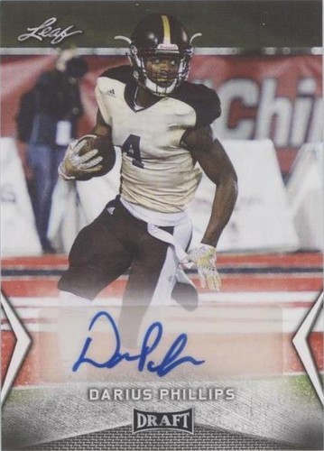 2018 Leaf Draft Darius Phillips #BA-DP2