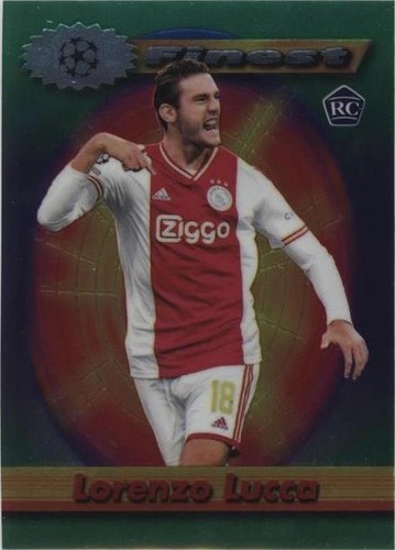 2022-23 Topps Finest Flashbacks UEFA Lorenzo Lucca #18