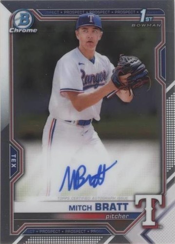 2021 Bowman Draft - Mitch Bratt #CDA-MBRA
