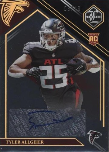 2022 Panini Limited Tyler Allgeier #228