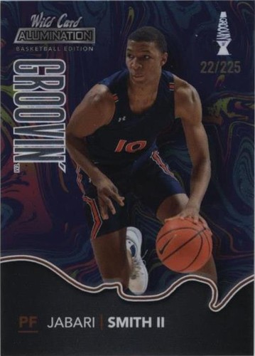 2021-22 Wild Card Alumination - Jabari Smith Jr. #BG-15