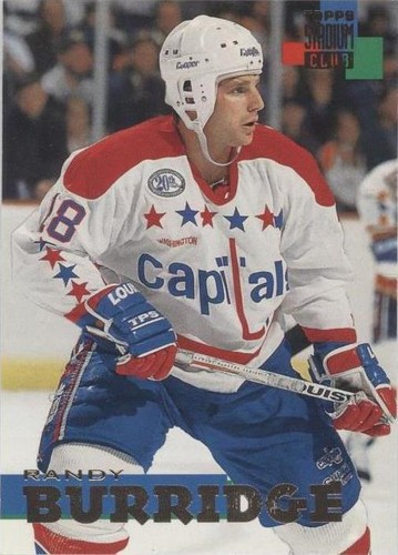 1994-95 Topps Stadium Club - Randy Burridge #163