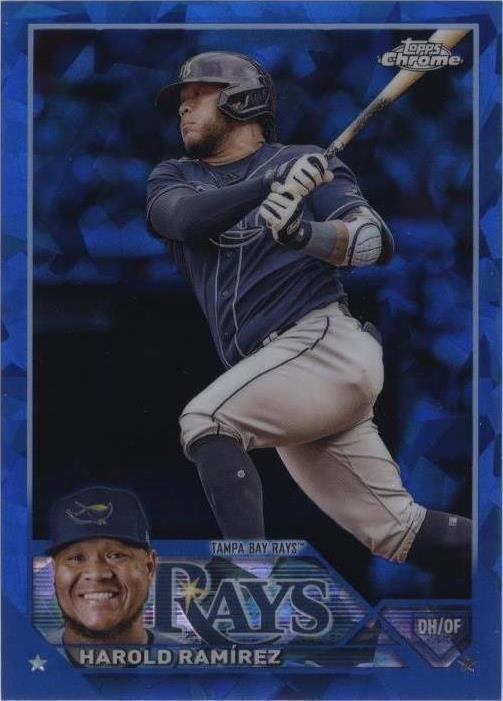 2023 Topps Chrome Sapphire Edition - Harold Ramirez #387