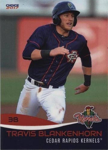 2017 Choice Cedar Rapids Kernels - Travis Blankenhorn #03