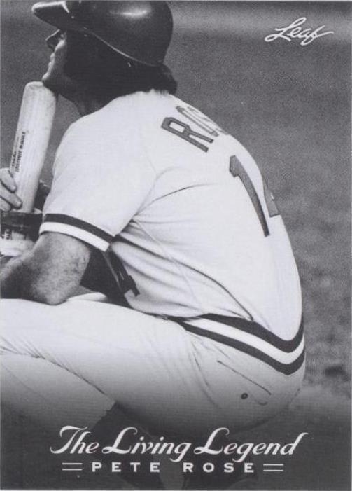 2012 Leaf Pete Rose The Living Legend - Pete Rose #18