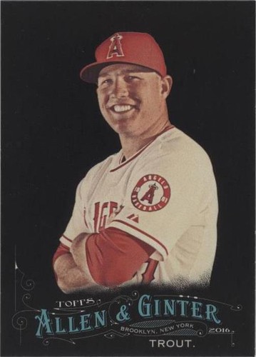 2016 Topps Allen & Ginter X - Mike Trout #194