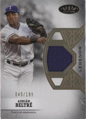 2024 Topps Tier One - Adrian Beltre #T1LR-AB