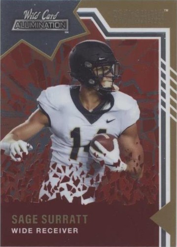 2021 Wild Card Alumination Sage Surratt #SM-21