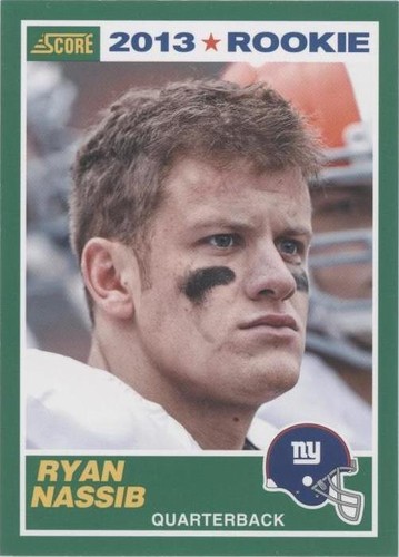 2013 Score Ryan Nassib #420