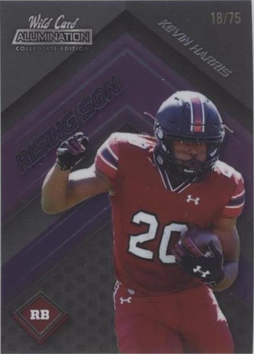 2021 Wild Card Alumination NIL Collegiate Edition Kevin Harris #ANRS-13