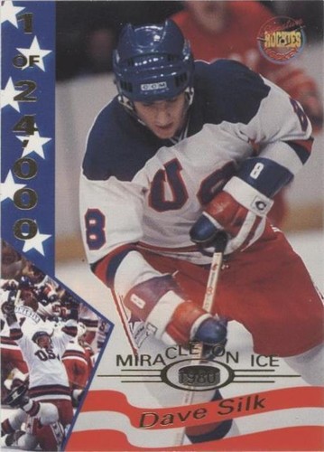 1995 Signature Rookies Miracle on Ice 1980 - Dave Silk #31