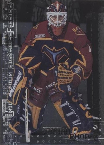 1999-00 In the Game Be A Player Millennium Signature Series - Damian Rhodes #13