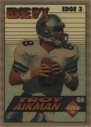 1994 Collector's Edge Troy Aikman #EDGE 3