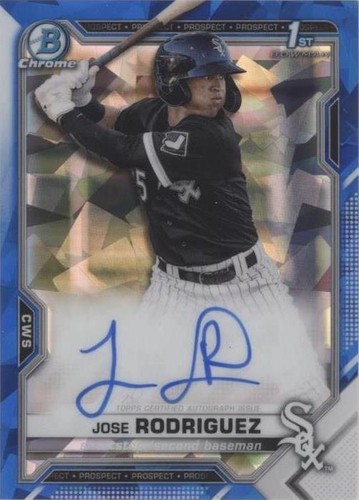 2021 Bowman Sapphire Edition - Jose Rodriguez #BSPA-JRO