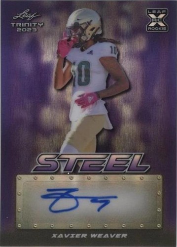 2023 Leaf Trinity Xavier Weaver #SA-XW1