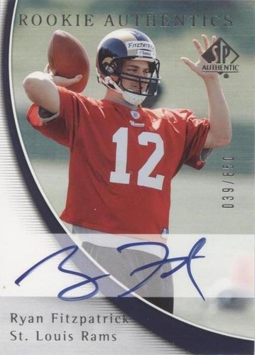 2005 SP Authentic Ryan Fitzpatrick #195