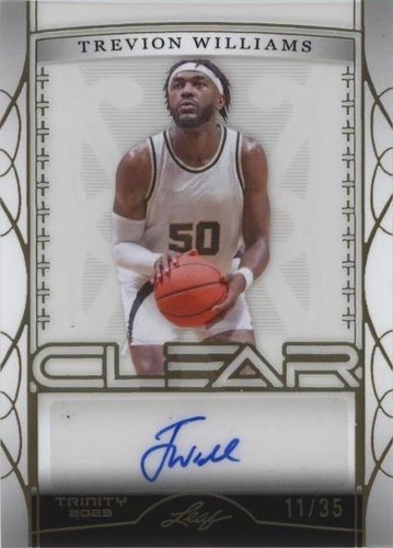 2022-23 Leaf Trinity - Trevion Williams #CA-TW1