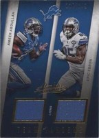 2016 Panini Absolute Ameer Abdullah Eric Ebron #6