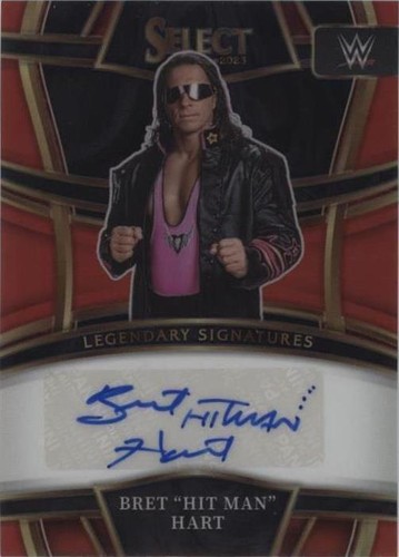 2023 Panini Select WWE - Bret Hart #LS-BHM
